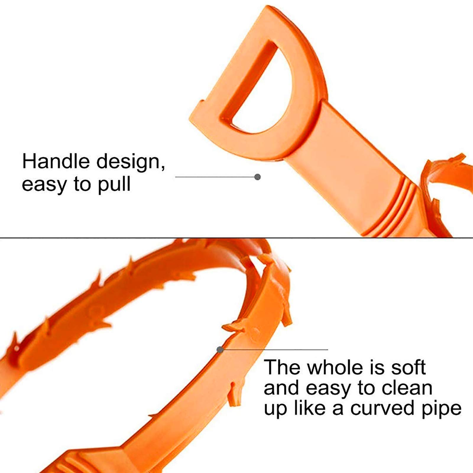 Drain Clog Remover, Hair Cleaning Tool for Shower, Sink & Bath by Drain Hari