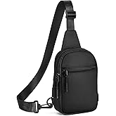 CHOLISS Small Sling Bag for Women and Men, Crossbody Bags Trendy Fanny Packs Chest Bag with Extended Strap