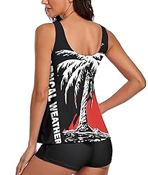 MARZXIN 2024 Modest Tankini Swimsuits for Women Two