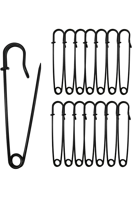 Spilla Kilt Prym In Ottone Dorato - Fermaglio Decorativo Per Kilt, Sciarpe E Accessori 76mm - Foto 11