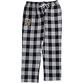 Calhoun NHL Surf & Skate Men's Team Logo Plaid Pajama Pants – 100% Woven Brushed Soft Fabric