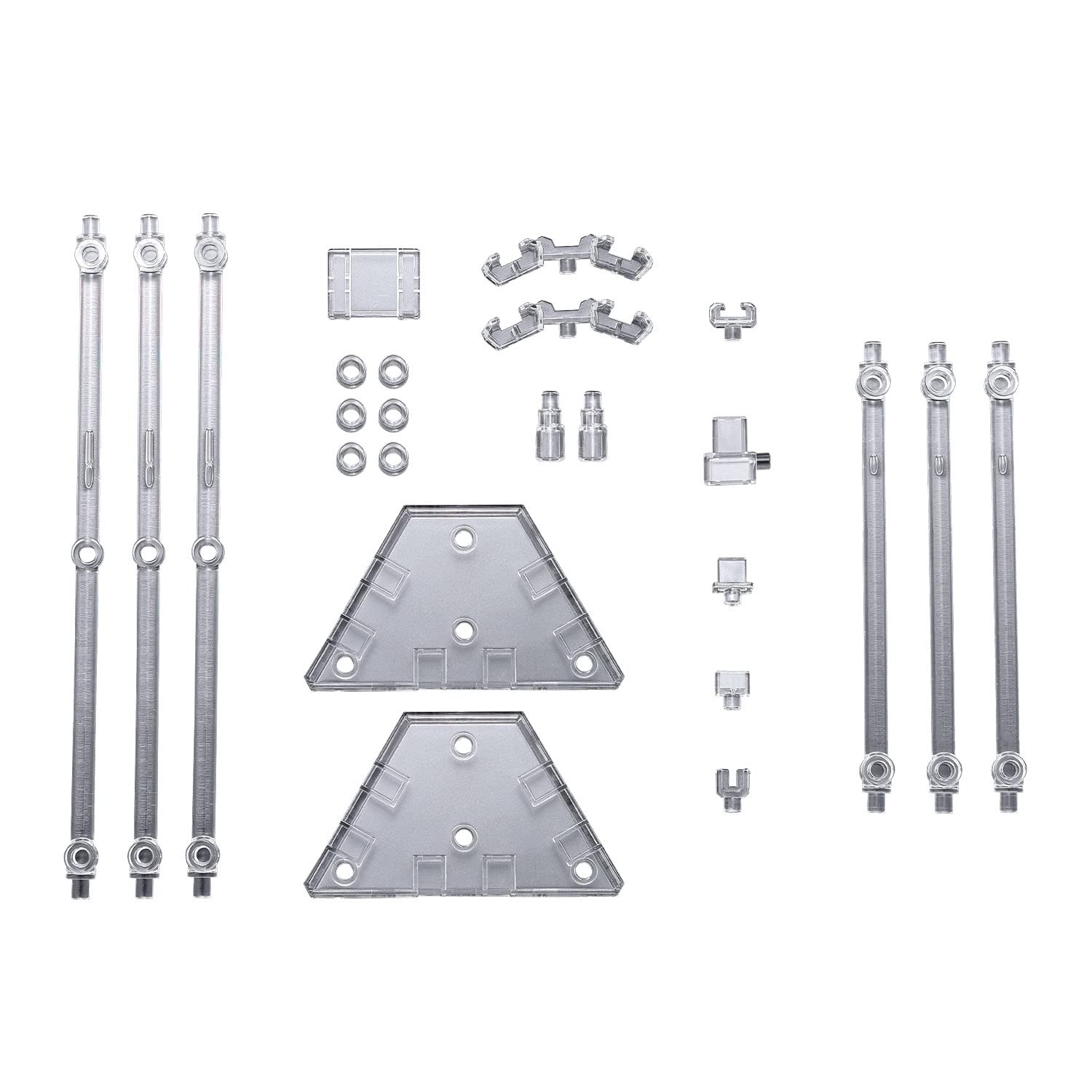 BANDAI SPIRITS HG Mobile Suit Gundam, Witch of Mercury Weapon Display Base, 1/144 Scale, Color-Coded Plastic Model, GRAY