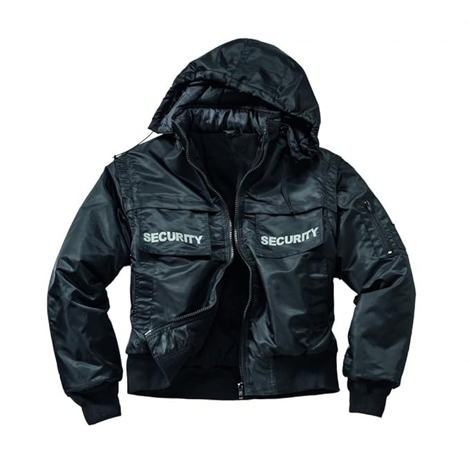 black security jacket mens