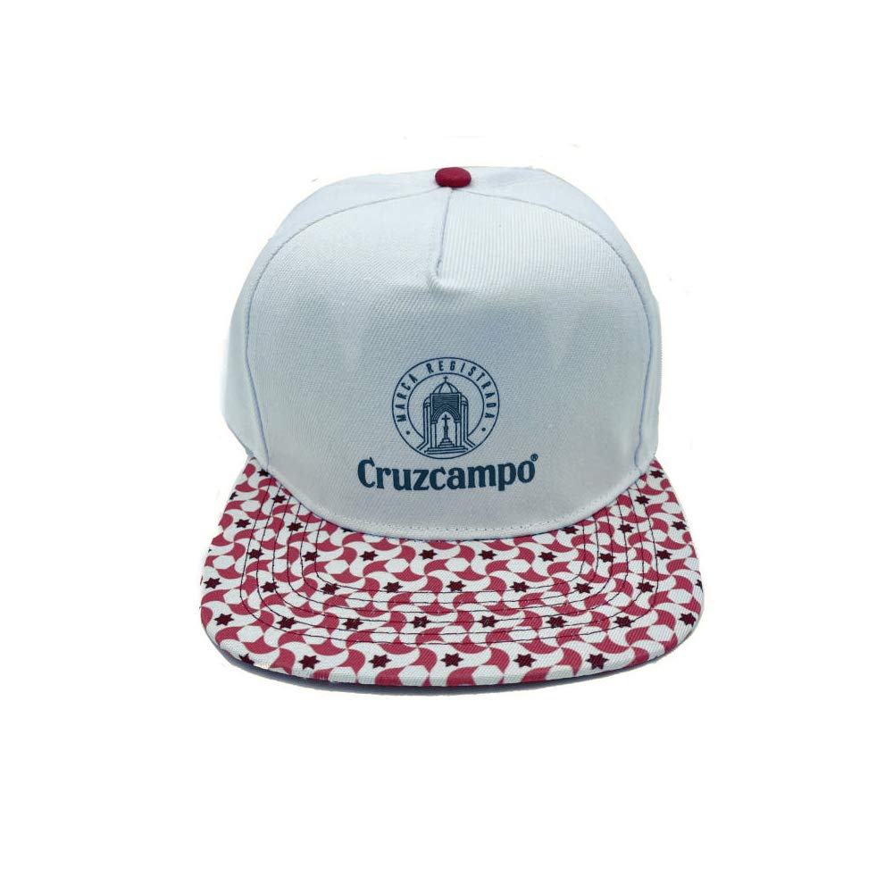 Soricastel Andalusian Pride Red Cross Cap Unisex Adult, Multicolor, One Size