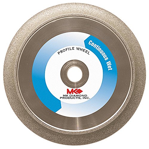 MK Diamond 154027 8-Inch 45 Degree Bevel Electroplated Profile Wheel