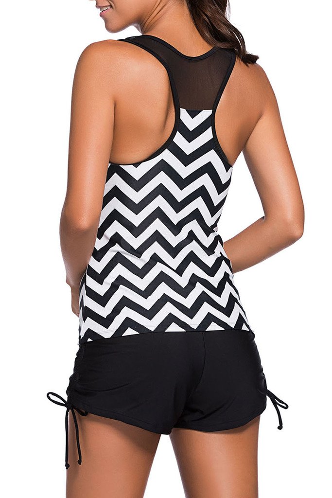 Galleon HOTAPEI Women's Racerback Tankini Set With Boyshort Two Piece