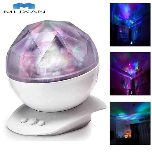 Muxan - Luz nocturna para niños, proyector LED de noche con ...