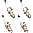 PHILTOP BKR5E 7938 Spark Plugs for Ram 1500 1994-1997, Lancer 2009-2010, Range Rover Sport 2006-2009, Range Rover 2006-2009, V-Power Hemi Spark Plug 4 Pack