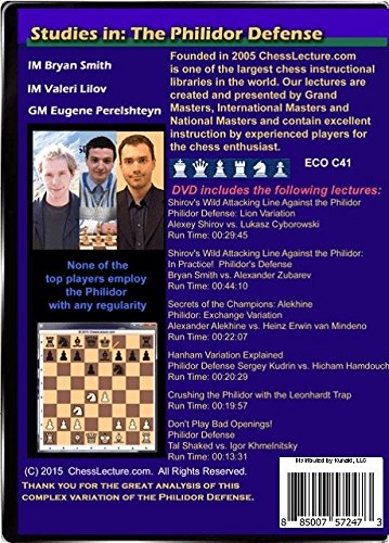 Studies in: The Philidor Defense - Chess Lecture - Volume 140
