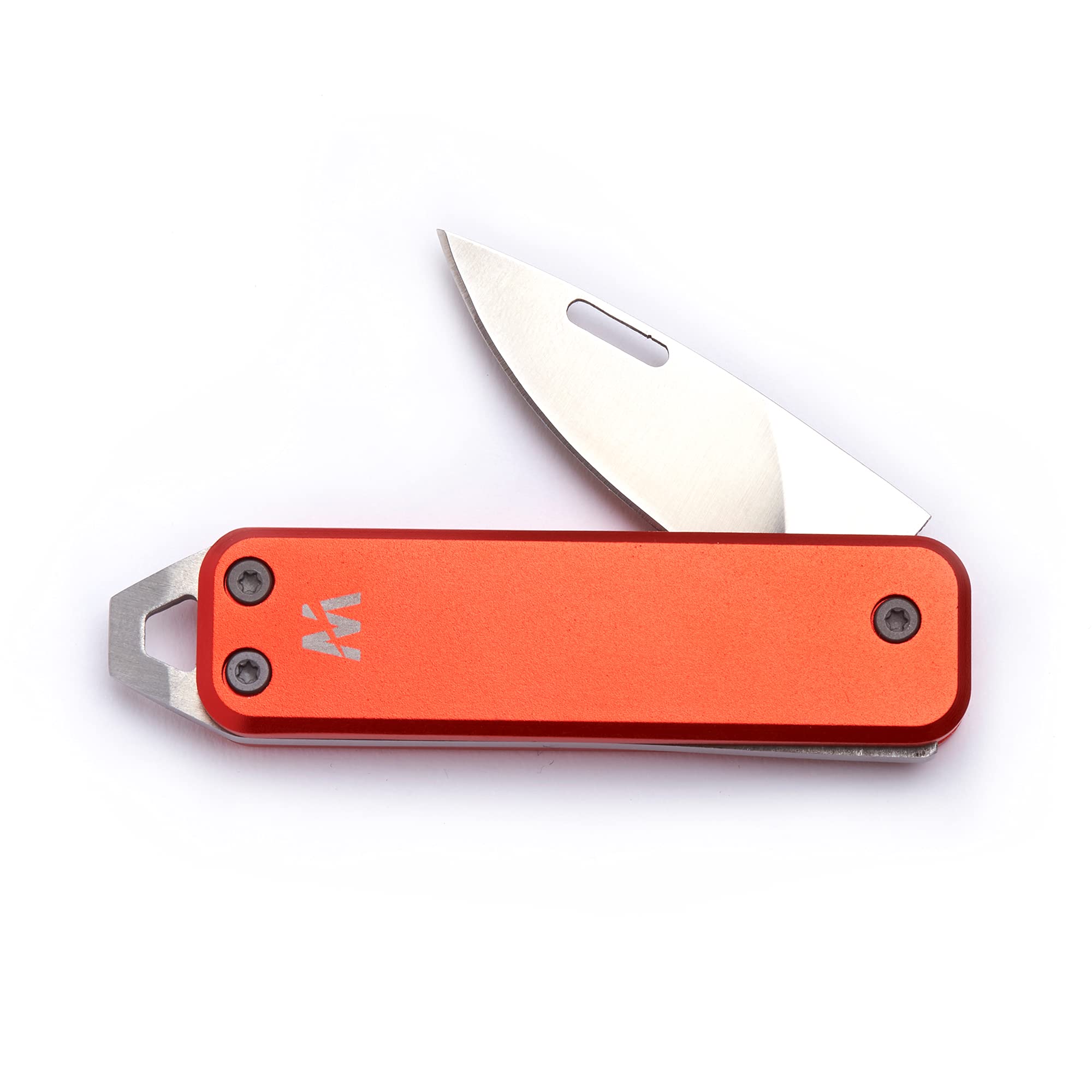 Whitby Pocket Knife, 1.75" Survival Stainless Steel Folding Knives UK Legal Sprint Candy Red Finish, Stylish High Performance, Non Locking EDC Blade, Portable for Camping Hiking Backpacking