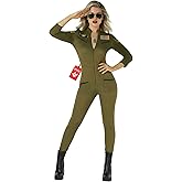 Morph Pilot Costume Women, Flight Suit Women, Military Costume Womens, Womens Army Halloween Costumes