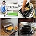 TOPOKO Green Stainless Steel Retriever Tongs / Gripper Clip for Hot and Cold Plate, Bowl, Dish, Tray. Perfect Accessory for Retrieve from Instant Pot, Microwave, Oven, Pot. 2 Pack