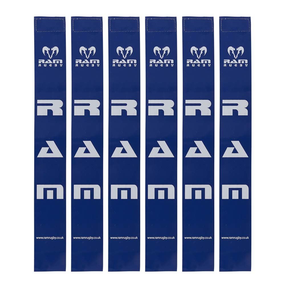 Ram Rugby Tags Only - Sets of 20 Tags - 4 Colours Available (Blue)