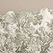 Victoria Park Toile Scallop Valance - Black
