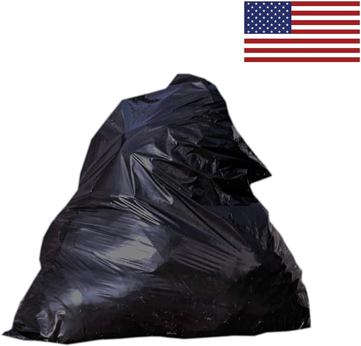 95 Gallon 2.2mil Contractor Toughest Most Durable Trash Bags, Heaviest Duty Strength, Puncture Resistant Trash Can Liners, 95gal Large Garbage Bags, (25 Count)