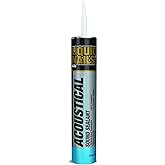 Liquid Nails 28 oz Acoustical Sound Sealant | Interior Soundproofing Caulk Reduces Noise Transmission, Permanently Flexible, Non-Flammable