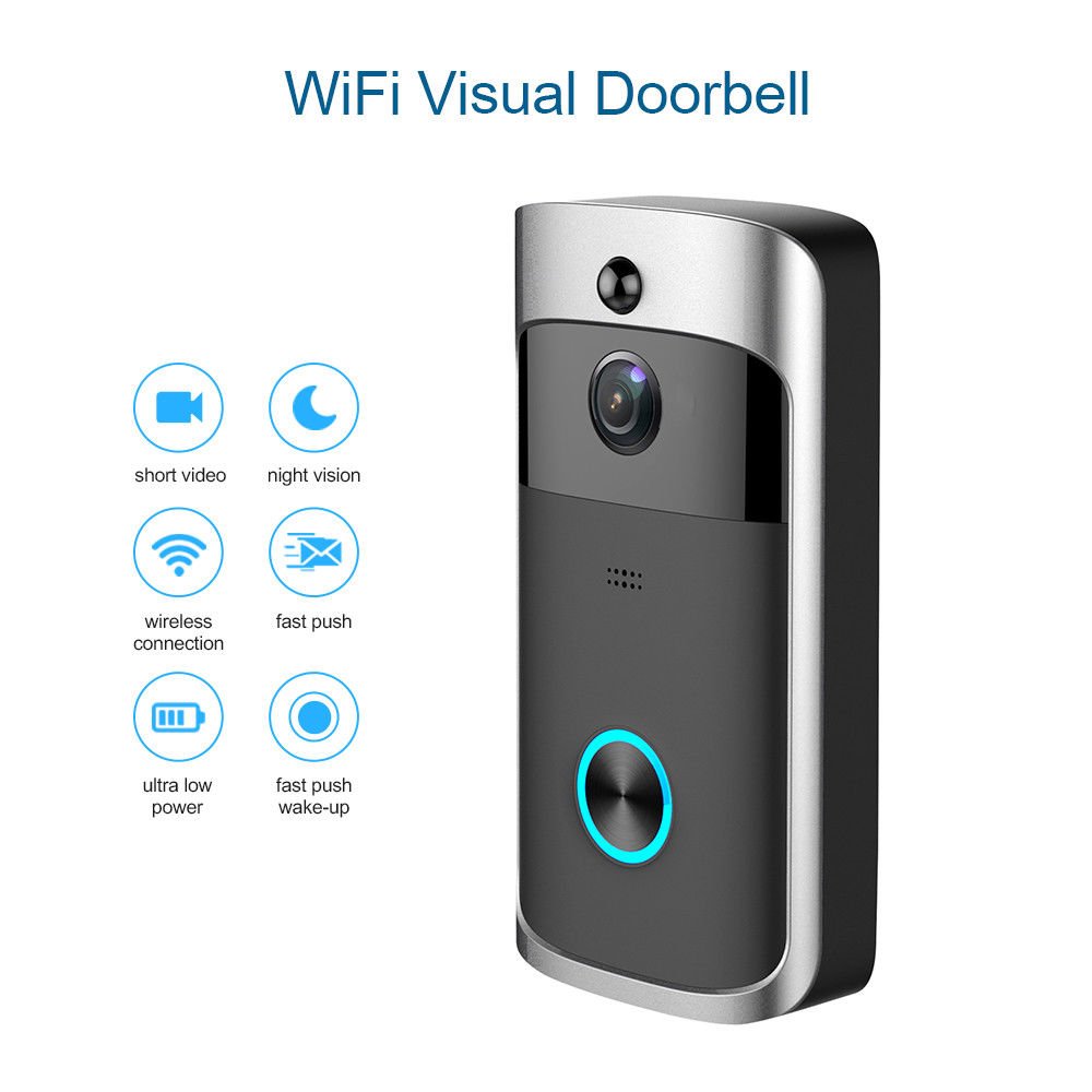WIFI Video Doorbell, Wireless Smart Doorbell 720P HD