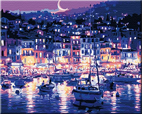 DIY Painting, Paint By Number Kit- Quiet Moonlight 1620 Inch.
