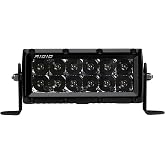 Rigid Industries E-Series 6 Inch PRO LED Light Bar Spot Midnight Edition