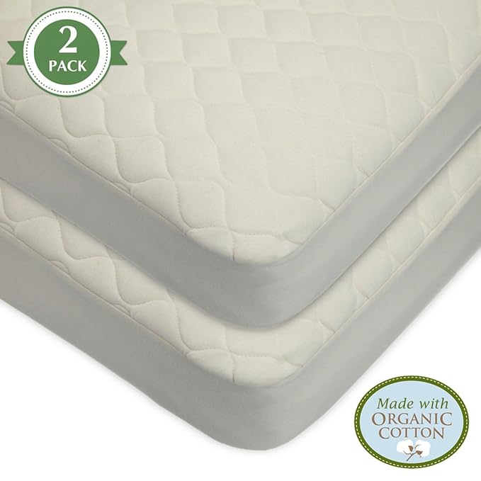 tl care organic crib mattress pad