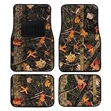Officially Licensed Kings Camo Front and Rear Universal Fit Floor Mats - Woodland Shadow