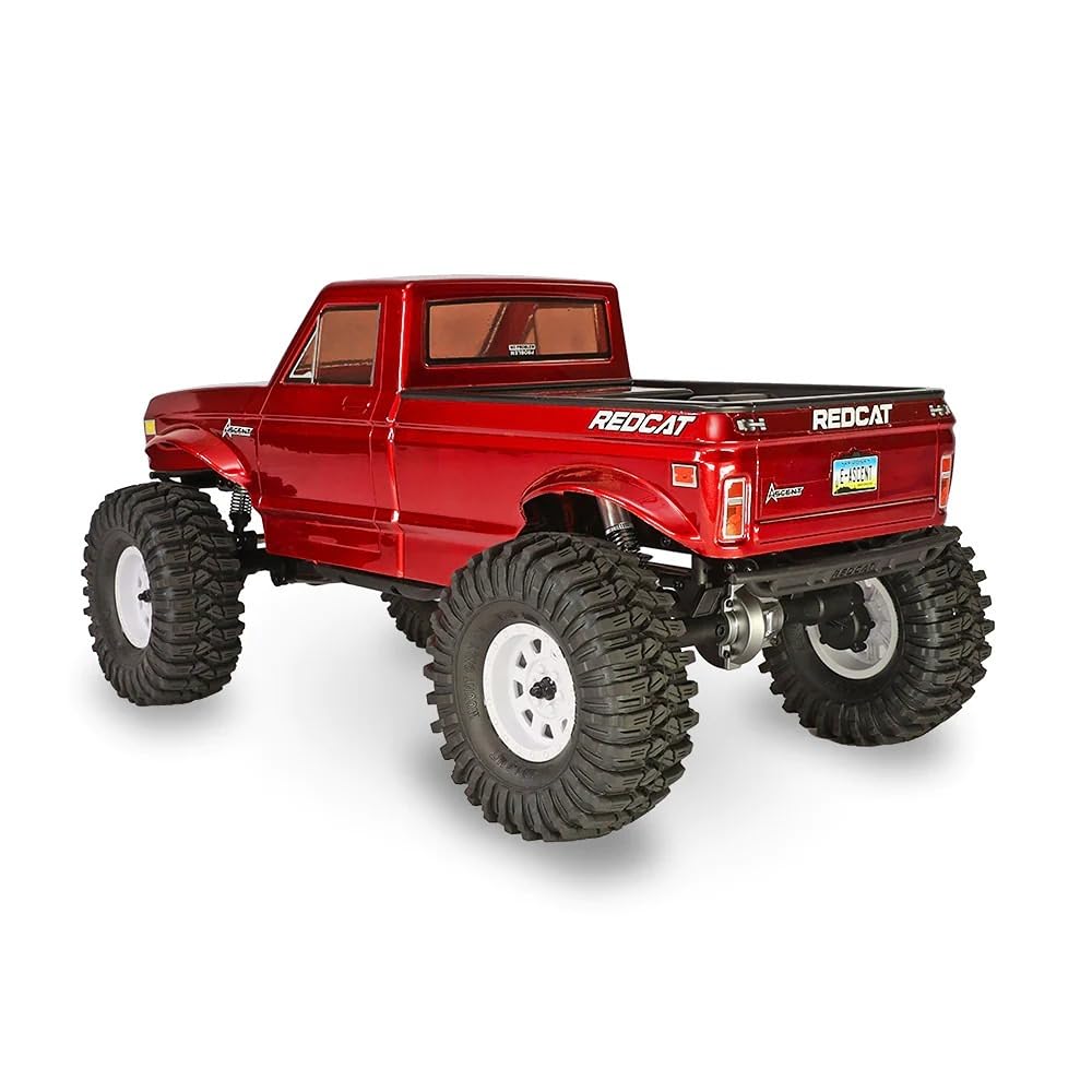 Redcat Ascent 1/10 Scale Low Center of Gravity (LCG) Performance Rock Crawler - Red