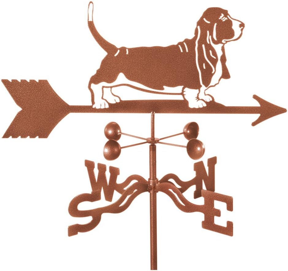 Weathervanes - EZ Vane Basset Hound Weathervane