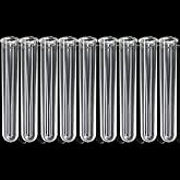 9Pcs Clear Test Tubes for Plant Propagation Station Hydroponic/Flowers for Home Office Desktop Decoration(Test Tube)