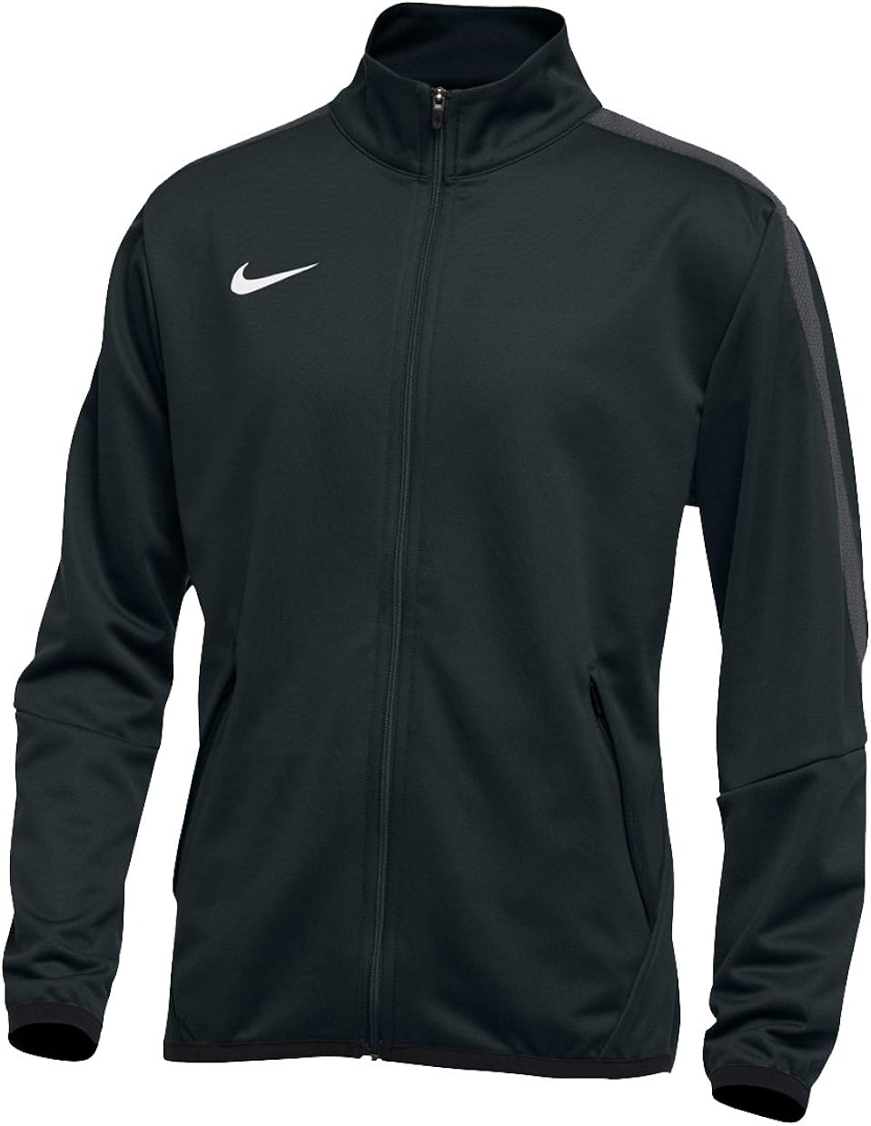 black nike training jacket