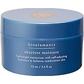 Bioelements Absolute Moisture - 2.5 oz - Lightweight Facial Moisturizer for Combination Skin - Smooth, Soft & Shine Free - Vegan, Gluten Free - Never Tested on Animals
