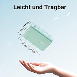 ORGBRO Label Maker Machine with Tape, X1 Portable