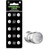 L1154f Battery LR44 AG13 L1154 a76 357 303 sr44 Batteries 1.5V Button Coin Cell Batteries (10 Count)