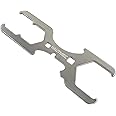 HAUTMEC 3 Way Plumber's Sink Strainer Wrench/Spud Wrench, Fits 1-3/4 inch., 2 inch. and 2-1/2 inch. Nuts， Multifunction Plumbing Wrench PL0037