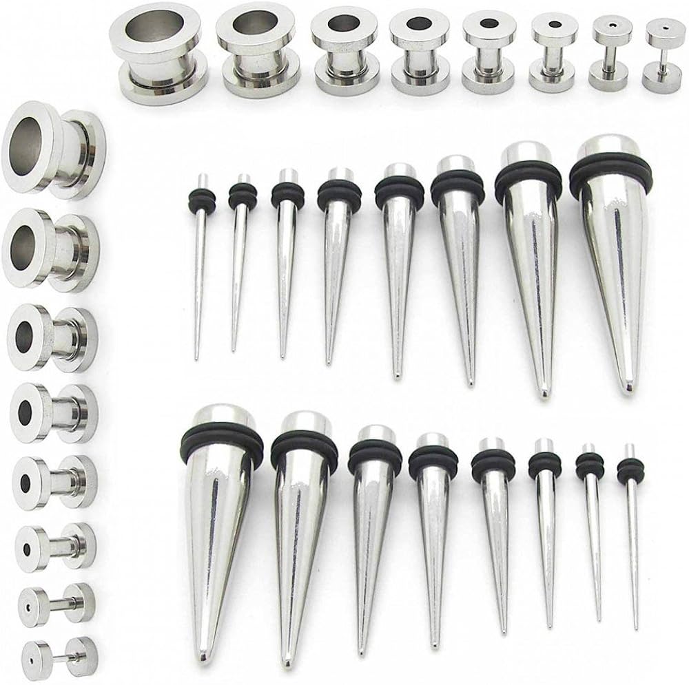 2 Set or 2 single Taper Expander Stretcher / Flesh Tunnel