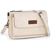 Wrangler Crossbody Wallet for Women RFID Clutch Phone Purse with Credit Card Slots | RFID, Vegan Leather, Small, Purses, with Phone Pocket, Adjustable Strap