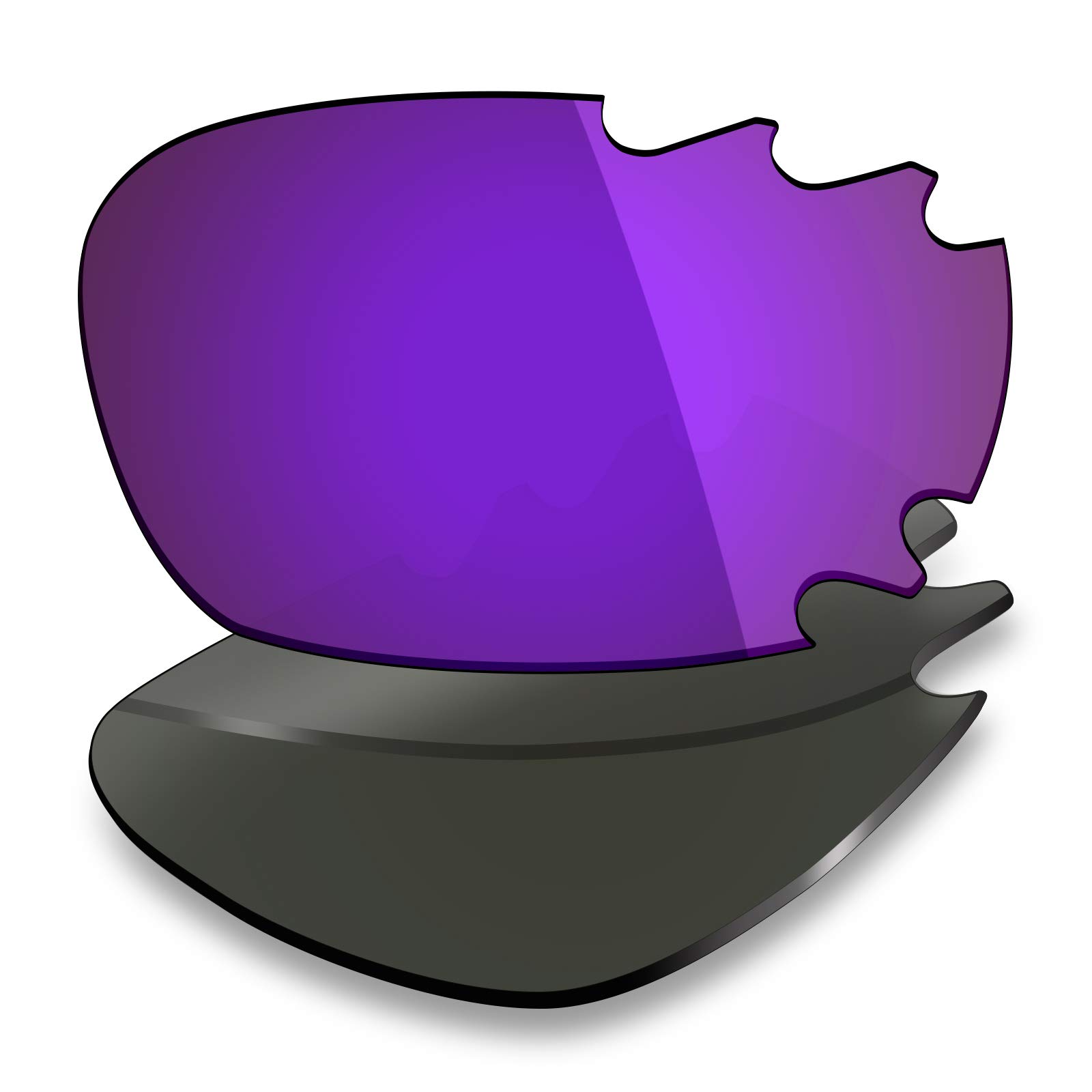 Mryok Polarized Replacement Lenses for Oakley Jawbone Vented - Plasma Purple