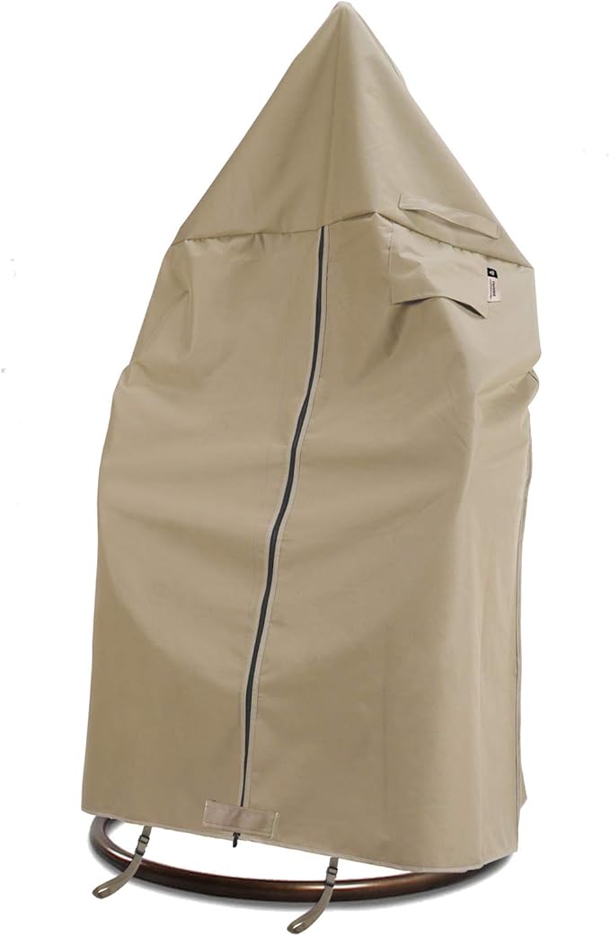 patio armor outdoor furniture covers on Patio Furniture Accessories Newsoul1us Patio Hanging Chair Cover Waterproof Wicker Egg Swing Chair Covers With Zipper Heavy Duty Oxford Outdoor Furniture Protector 75 H X 45 D Beige Coffee 420d Patio Lawn