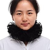 BLESSUME 1pc Lace Renaissance Neck Ruffle Collar