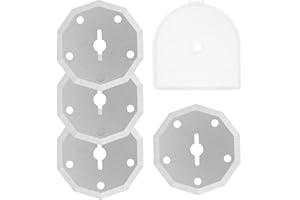 4Pcs Tungsten Steel Replacement Blades for Cordless Electric Scissors - Universal Suitable for RC2600K, WX2300 (Paper, Plasti