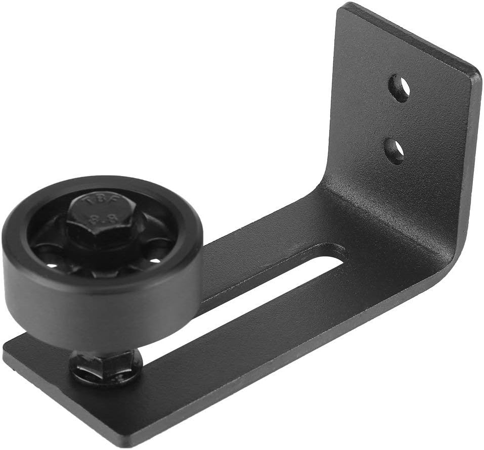 Yosoo Carbon Steel Roller Guide Adjustable Wall Floor Roller Guide Bottom Floor Guiding Set for Bottom Of Barn Door Hardware Home - Image 3