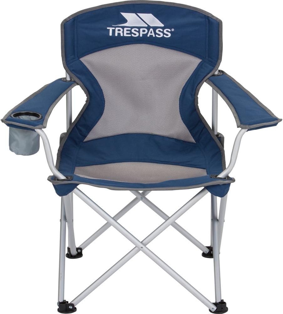 trespass aluminium deluxe camping chair