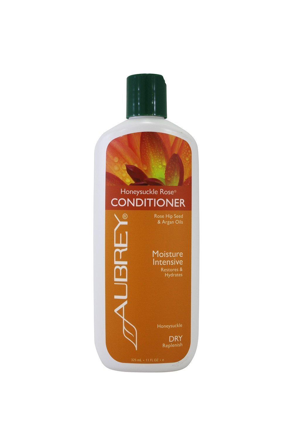 Aubrey Honeysuckle Rose Conditioner | Restores, Hydrates & Replenishes Dry Hair | Rosa Mosqueta Rose Hip & Argan Oils | 75% Organic Ingredients (11 oz)