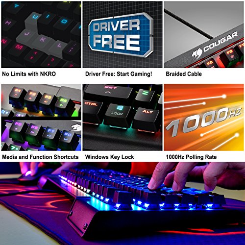 Cougar ULTIMUS RGB3 Mechanical Gaming Keyboard (Blue Switches)