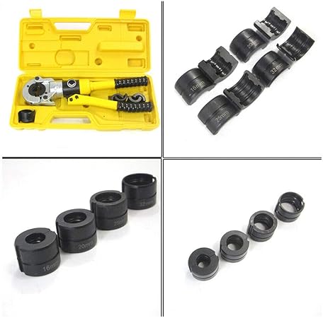 Pince A Sertir Hydraulique 16 Mm 12 T Tube Pince A Sertir Th 16 32 Machoires De Compression 360 Pour Tube Composite Et Raccords Th Profile Pince A Sertir Amazon Fr Bricolage