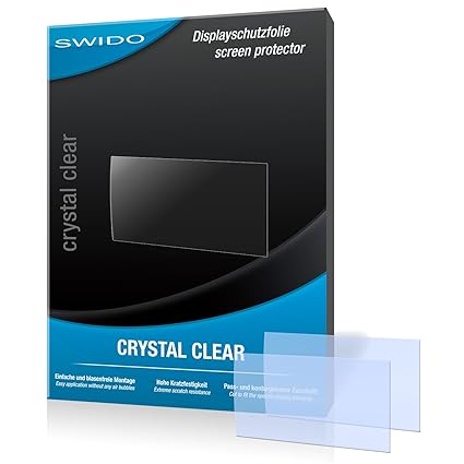 SWIDO Displayschutz für Olympus Stylus Tough TG-850 [4 Stück] Kristall-Klar, Hoher Härtegrad, Schutz vor Öl, Staub und Kratze