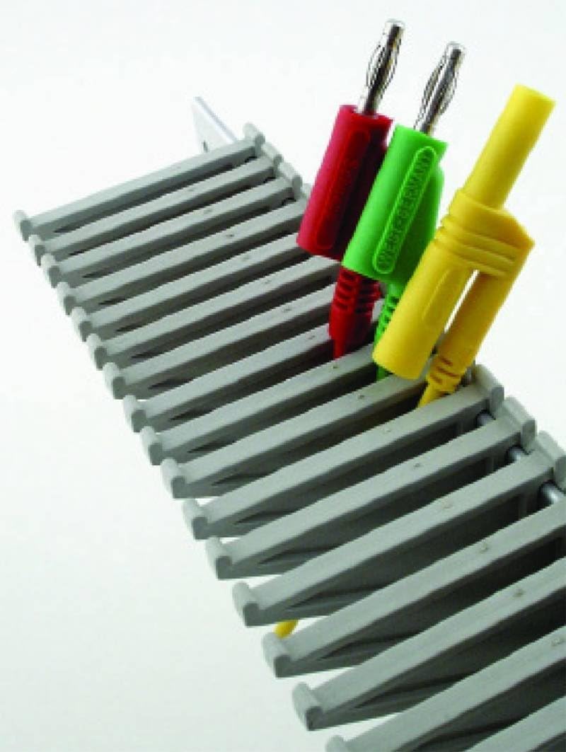 VSE 411187 Test lead holder for approx. 60 lines