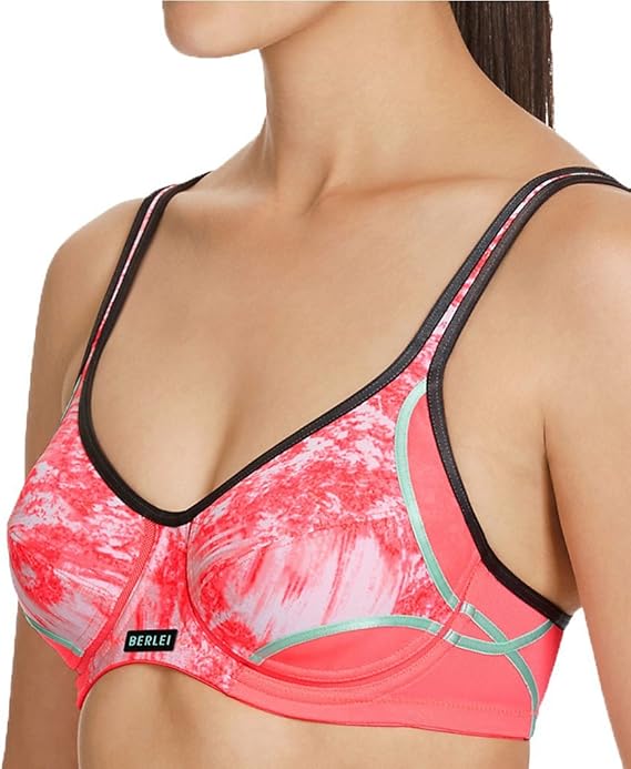 Berlei Electrify Underwired Print Sports Bra Y556WP Avalanche Pink
