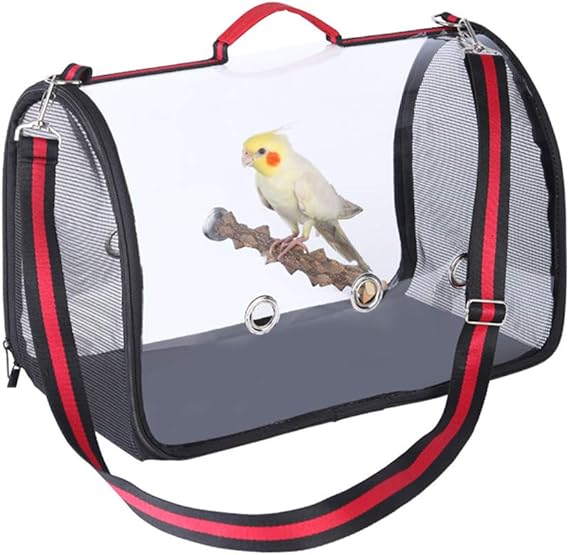 Carriers Pet Supplies OZUKO Lightweight Bird Carrier Small Bird