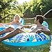 Big Sky Inflatable Pool Floats with Cooler for 2 Adults - Two Person Water Float with Built-in Coolers and Cup Holders - Blow-Up Family Inner Tubes for Lake, Beach, or Boats - Floating Tube