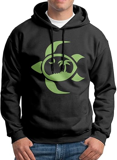 Turtle Palmetto Tree and Moon Men's Sweatshirt Pullover Hoodie: Amazon